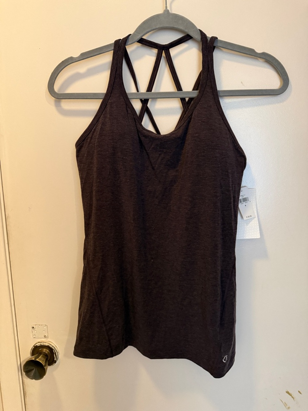 GAP Strappy Back Tank Top - Black